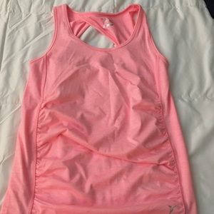 Old Navy maternity workout tank, small, pink